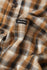 Brixton Mens Woven Cru Linen Blend Plaid
