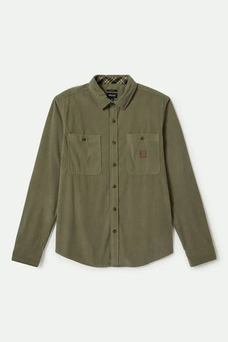 Brixton Mens Shirt The Field Corduroy Overshirt