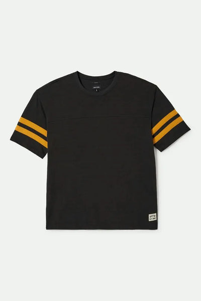 Brixton Mens Shirt Vintage Football Mesh Jersey