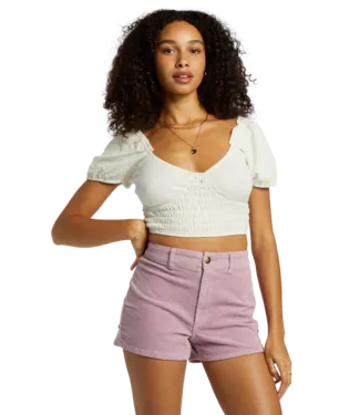 Billabong Womens Shorts Free Fall Corduroy