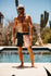 Brixton Mens Boardshorts Classic Trunk 17