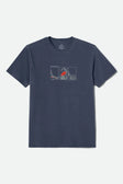 Brixton Mens Shirt Briscoe Standard