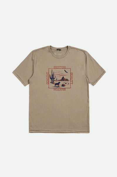 Brixton Mens Shirt Prescott Tailored Tee
