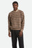 Brixton Mens Sweater Midnight Crew