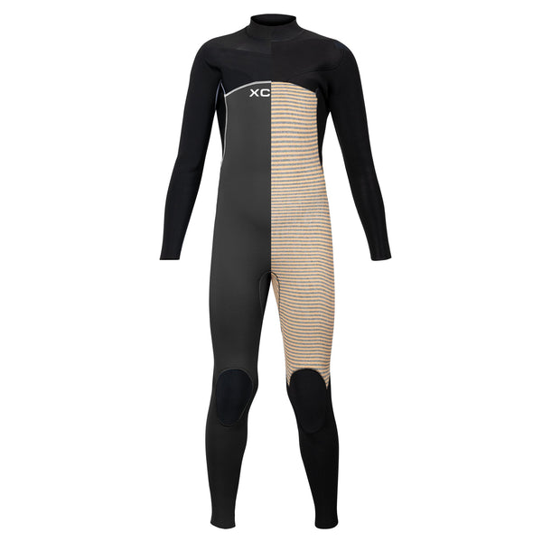 Xcel Kids' Comp Full Wetsuit 4/3mm in Graphite/Black DS