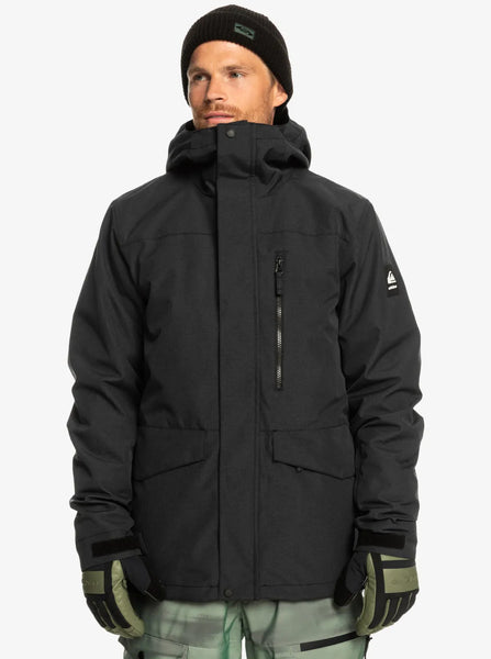 Quiksilver Mens Snow Jacket Mission 3-in-1 Technical