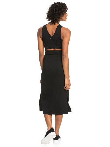 Roxy Womens Dress Good Keepsake Midi