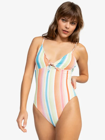 Roxy Womens Swimsuit Playa Paradise Reversible One-Piece