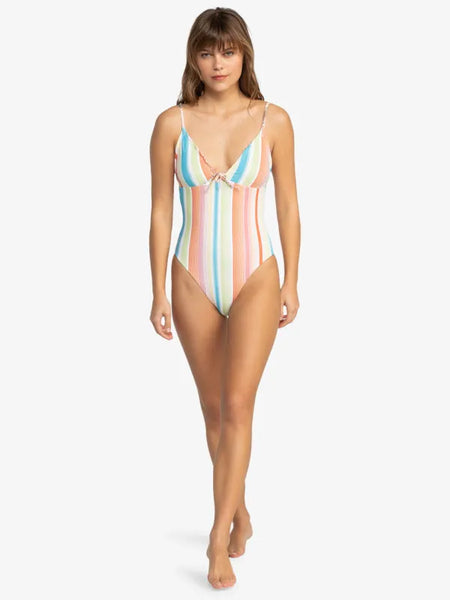 Roxy Womens Swimsuit Playa Paradise Reversible One-Piece