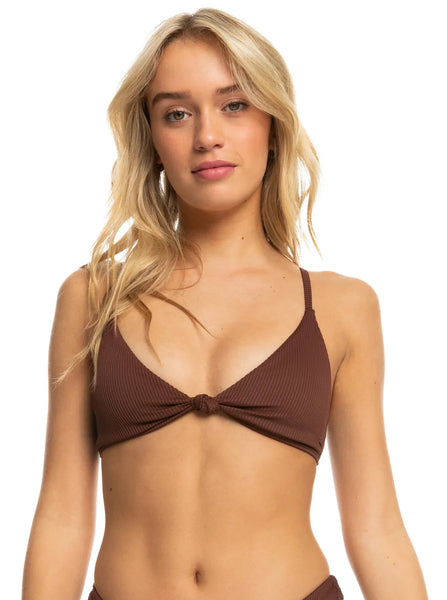 Roxy Womens Bikini Top Roxy Love The Surf Knot