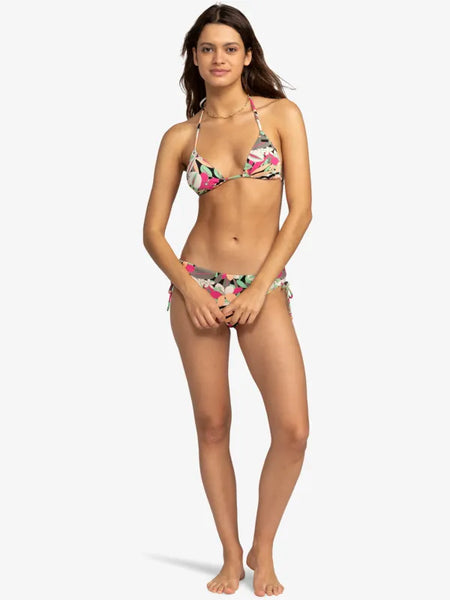 Roxy Womens Bikini Top Pants Beach Classics Mini Tikitri