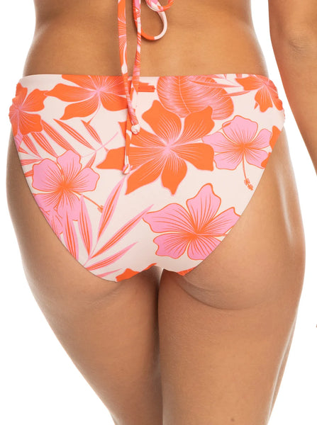 Roxy Womens Bikini Bottoms Printed Beach Classics Hipster