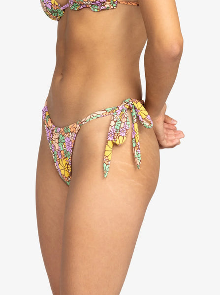 Roxy Womens Bikini Bottoms All About Sol Cheeky Side Tie