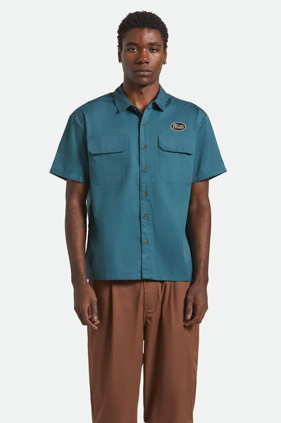 Brixton Mens Woven Mechanics Cru