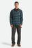 Brixton Mens Shirt Builders Bowery Performance Flannel