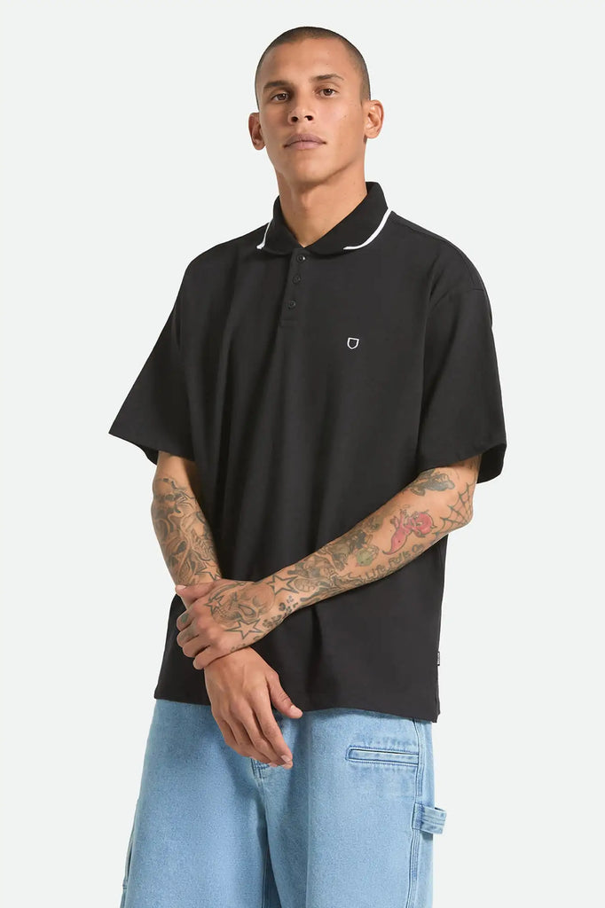 Brixton Mens Knit Anton Polo