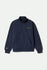 Brixton Mens Sweatshirt Embroidered Heavyweight Half Zip