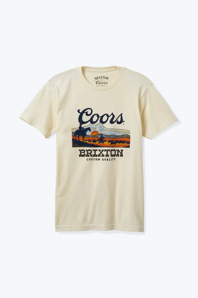 Brixton Mens Shirt Coors Sunset