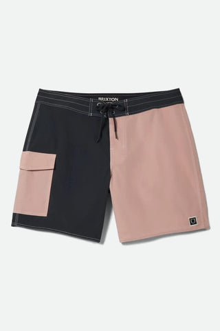 Brixton Mens Boardshorts Classic Trunk 17"