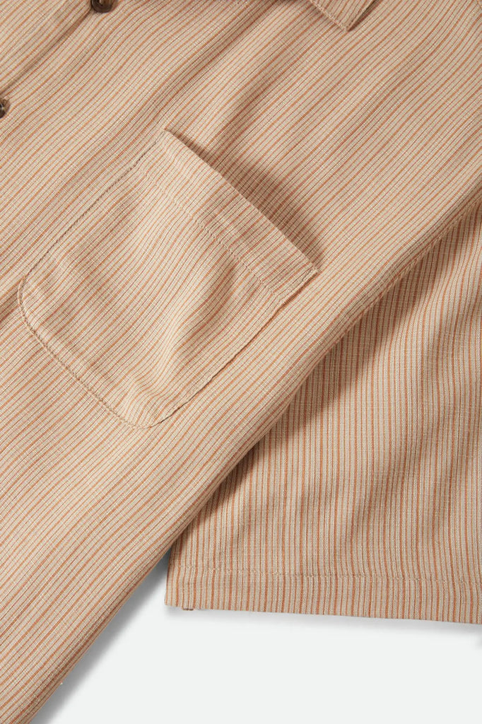 Brixton Mens Woven Bunker Slub