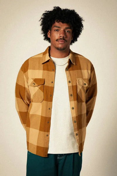 Brixton Mens Shirt Selden Flannel