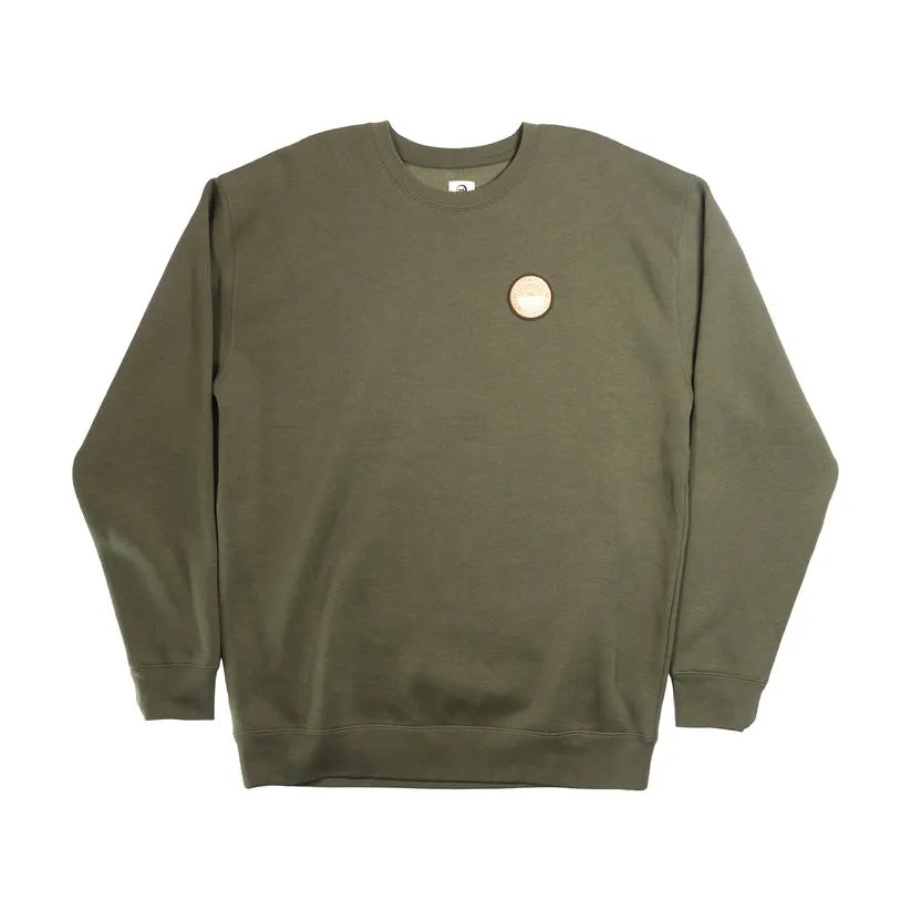 Instinct Mens Sweatshirt Sun and Sea Crew Fleece