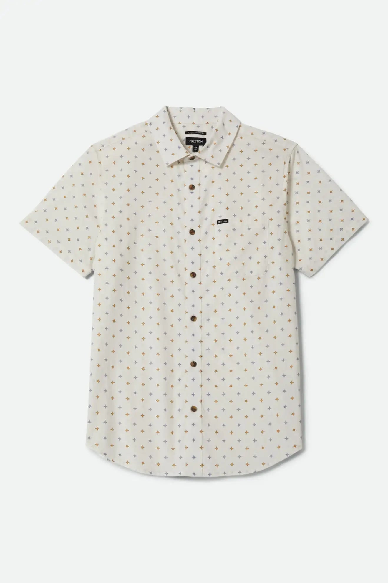 Brixton Mens Woven Charter Print