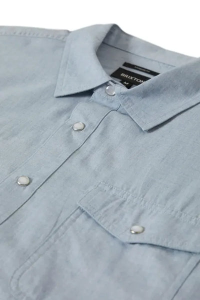 Brixton Mens Woven Wayne Western