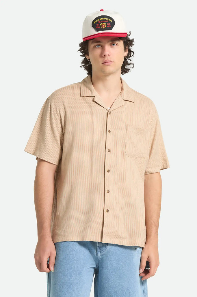 Brixton Mens Woven Bunker Slub