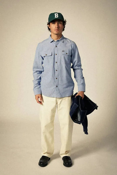 Brixton Mens Shirt The Daily Cotton