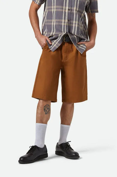 Brixton Mens Shorts Choice Chino Baggy