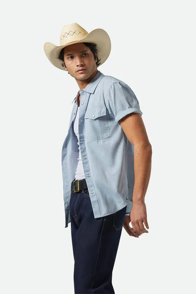 Brixton Mens Woven Wayne Western