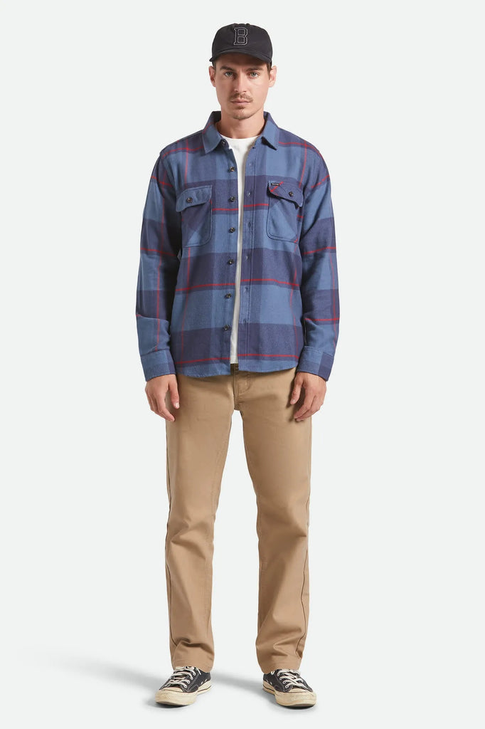 Brixton Mens Shirt Bowery Flannel