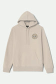 Brixton Mens Sweatshirt Crest Hoodie