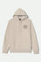 Brixton Mens Sweatshirt Crest Hoodie
