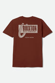 Brixton Mens Shirt Larkspur Standard