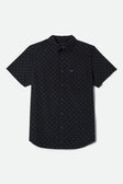 Brixton Mens Woven Charter Print