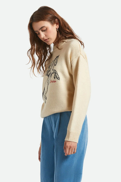 Brixton Womens Sweater Brixton Ranching Club Crew