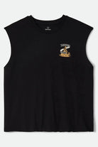 Brixton Mens Tank Top Lone Star Armadillo Muscle T-Shirt