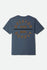 Brixton Mens Shirt Oath V Standard
