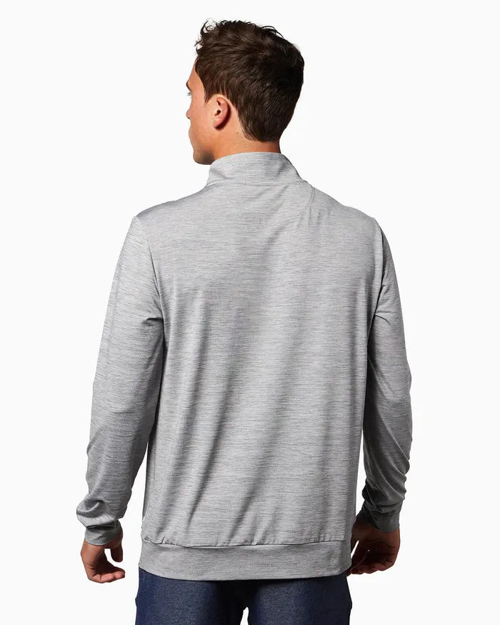 Toes On The Nose Mens Shirt Driver Performance Quarter Zip