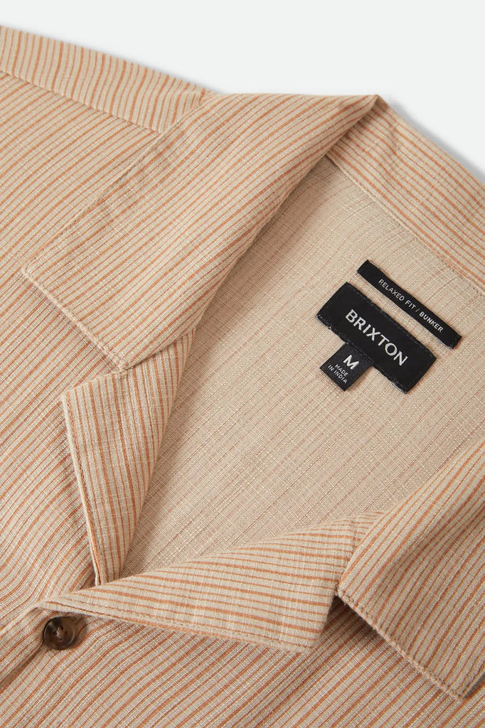 Brixton Mens Woven Bunker Slub
