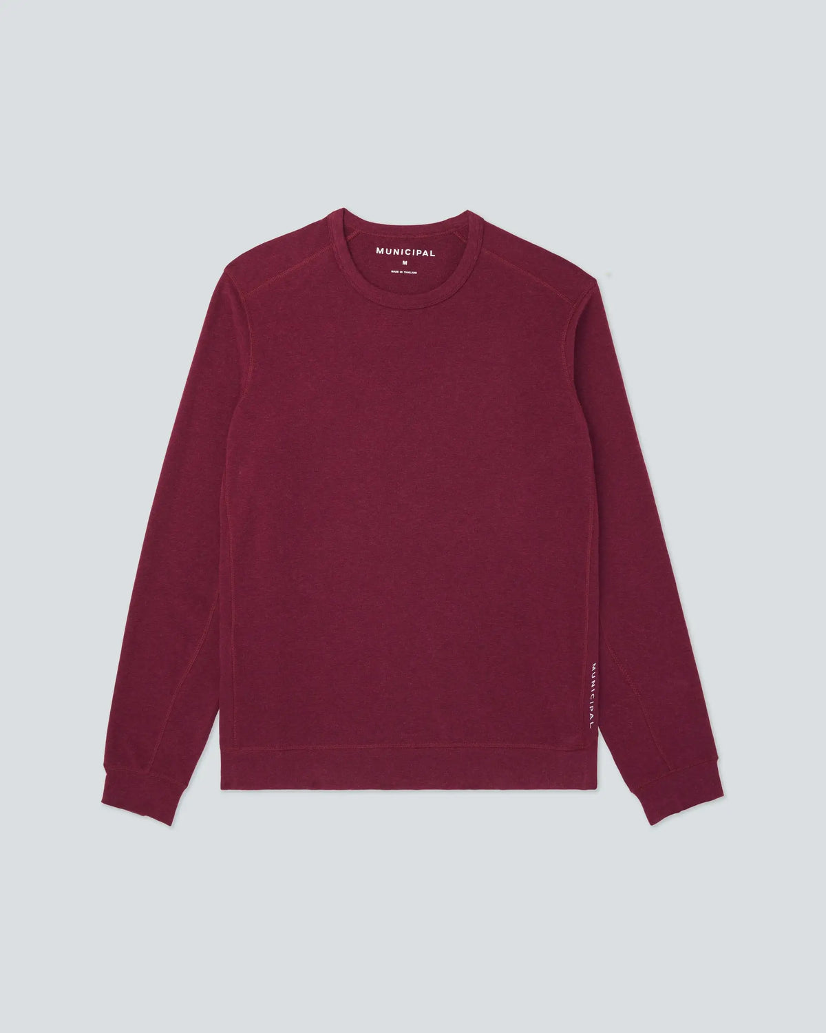 Municipal Mens Sweatshirt New Town Stretch Crew