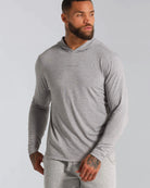 Municipal Mens Shirt Sport Utility LS Hooded