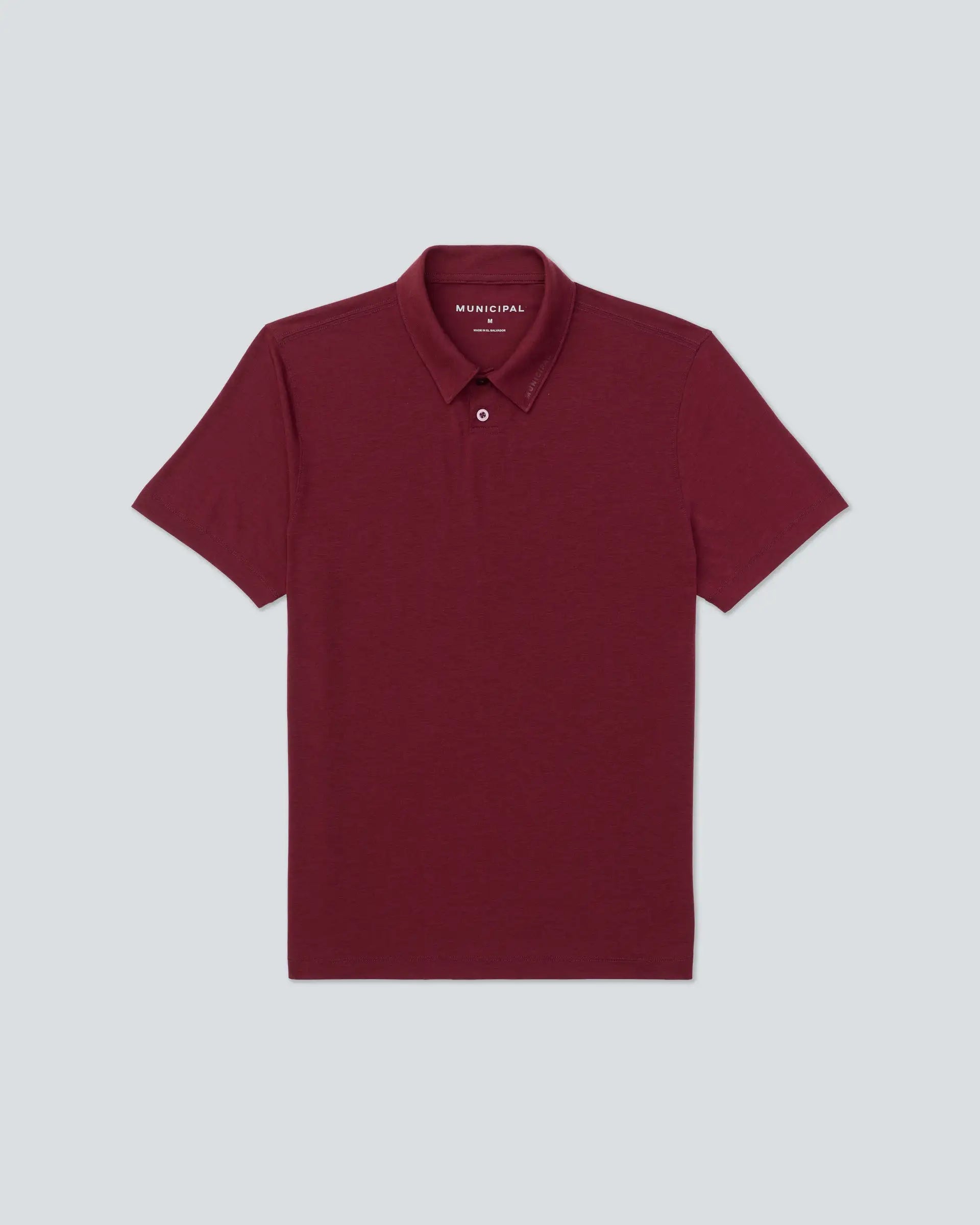 Municipal Mens Knit Sport Utility Polo