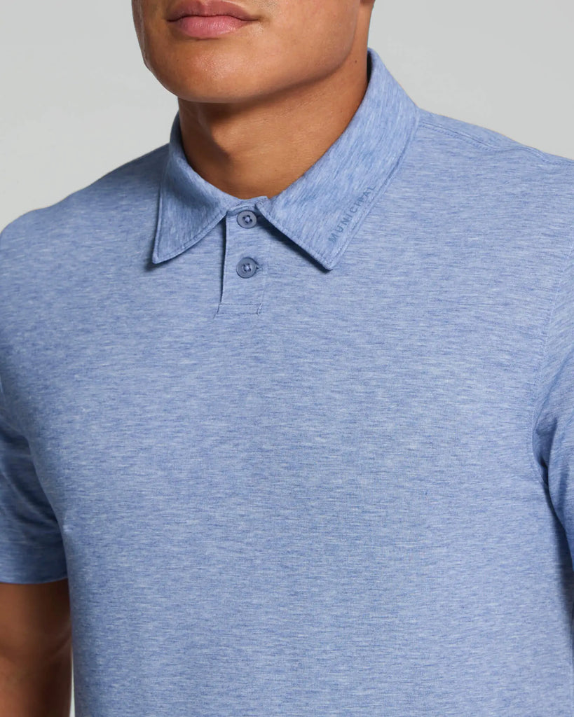 Municipal Mens Knit Sport Utility Polo