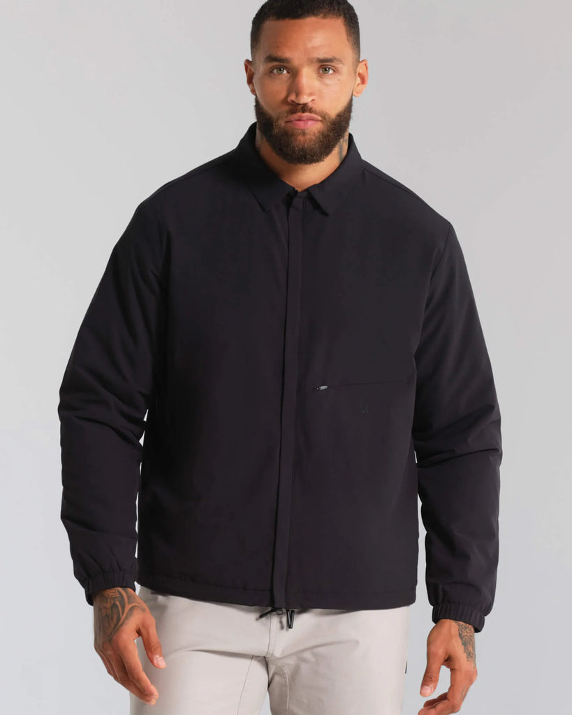 Municipal Mens Jacket Sportcross Coach's Shirt Jacket