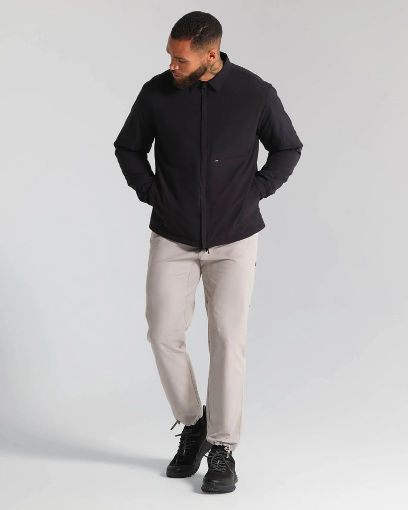 Municipal Mens Jacket Sportcross Coach's Shirt Jacket