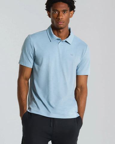 Municipal Mens Knit SportCross QL Polo