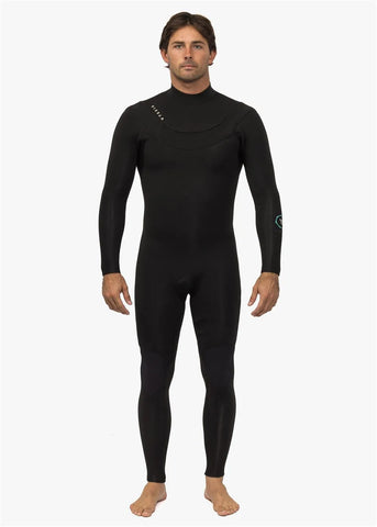 Vissla Mens Wetsuit New Seas 4/3 V-Zip Full Suit